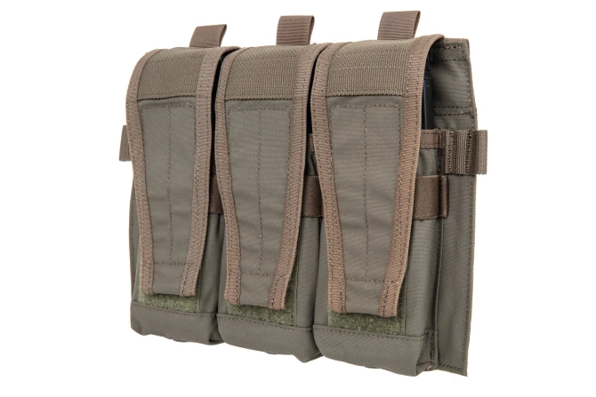 Panel Ładownica Ape Force Gear na 3 magazynki M4/M16 Ranger Green