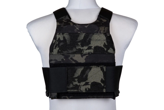 FCS-type tactical waistcoat with MK Chest Rig - Multicam Black