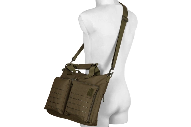 Laser-Cut Tactical Laptop Bag - Olive Drab