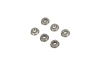 Set of Six 6mm Slide Bearings
