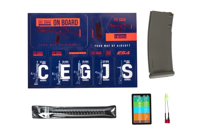 Airsoft rifle Specna Arms SA-F05-RL FLEX™ HAL ETU™ Light Ops/ New Receiver Olive