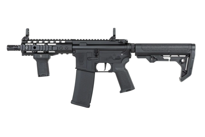 Karabinek ASG Specna Arms M4 RRA SA-P12 PRIME™ HAL™ ETU Light Ops Stock Wersja High Torque Czarny