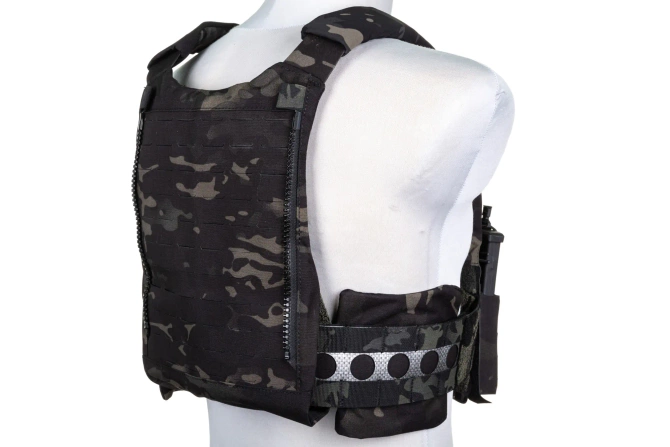 Plate Carrier Tactical Vest Wosport VE-75 MC Black