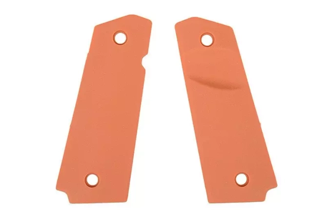 Colt 1911 Grip Side Linings - Orange