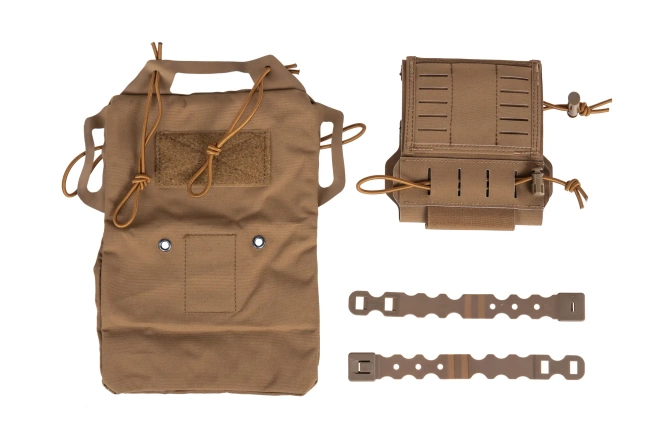 Tactical first aid kit with Molle panel Wosport Coyote Brown