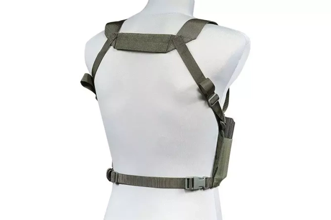 Niskoprofilowa kamizelka Speed Chest Rig - Sage Green