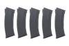 Set of 5 Hi-Cap 550-BB magazines Arcturus EMM AK74 "Bakelite" Wheel Black