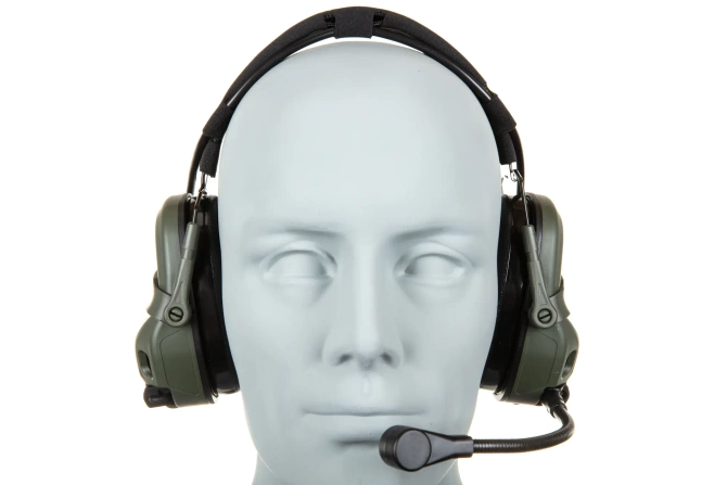 Wosport HD-17-A Gen 6 Tactical Headset Olive