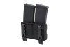 Double open magazine pouch 5.56 mm Wosport Black