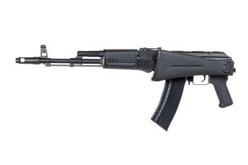 ICS Airsoft MAR M airsoft carbine with folding stock Black