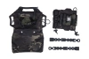Tactical first aid kit with Molle panel Wosport MultiCam Black