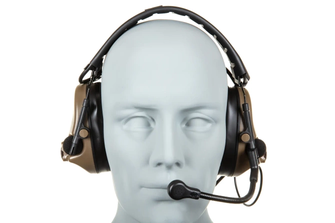 Aktywne ochronniki słuchu Wosport HD-14 Tan