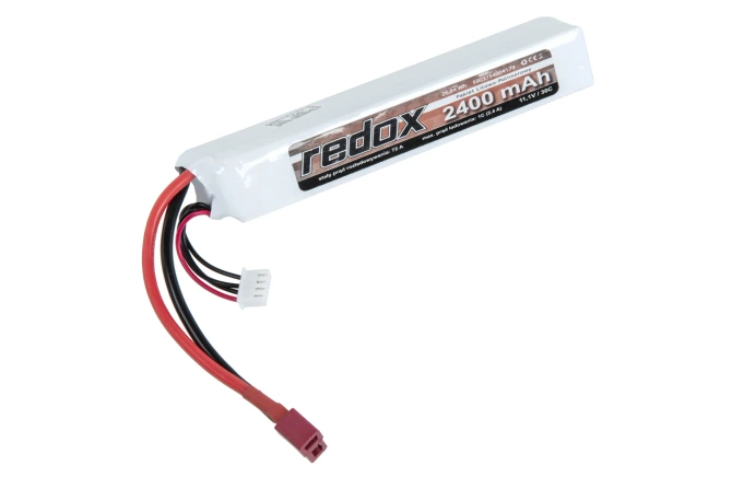 Akumulator Li-Po Redox 2400 mAh 11.1V 30C SC Dean