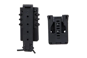 Wosport Urban Assault Quick Pull 9mm magazine pouch Black