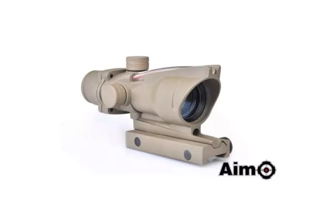 Replika lunety ACOG 4X32C (z podświetleniem światłowodowym) - tan