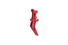 CNC Aluminum Advanced Speed Trigger Tongue (Style A) - red