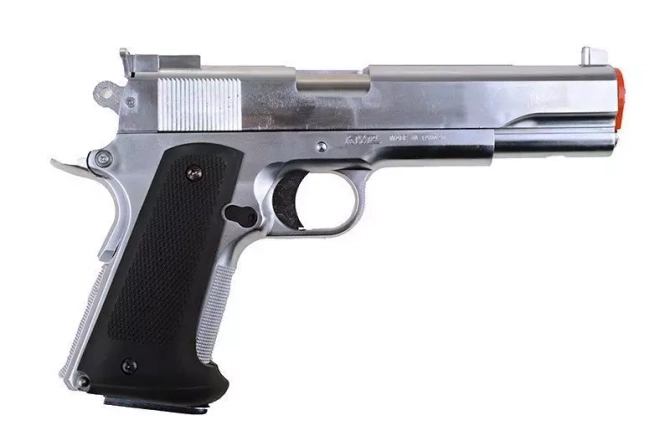 1911-A1 Silver pistol replica
