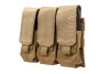 Triple M4/M16 Specna Arms magazine loader with Tan flap