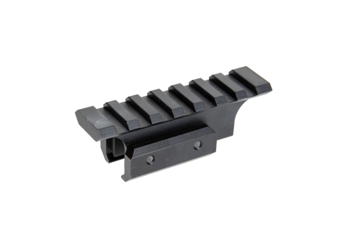 B-18 top mounting rail for AKS-74U replicas Black