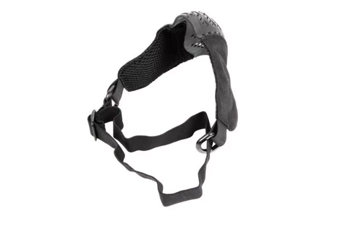 Maska Half Face - czarna