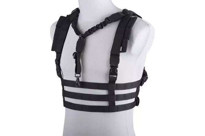 Dynamic Chest Rig Tactical Vest - Black