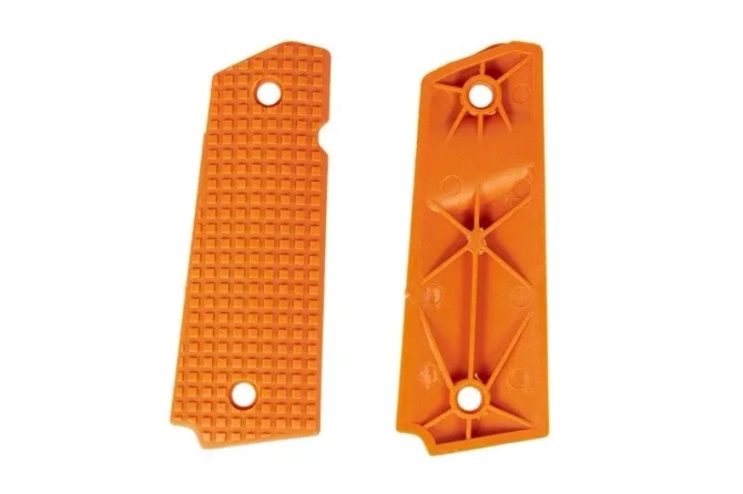 Polymer grip panels for Colt 1911 - orange