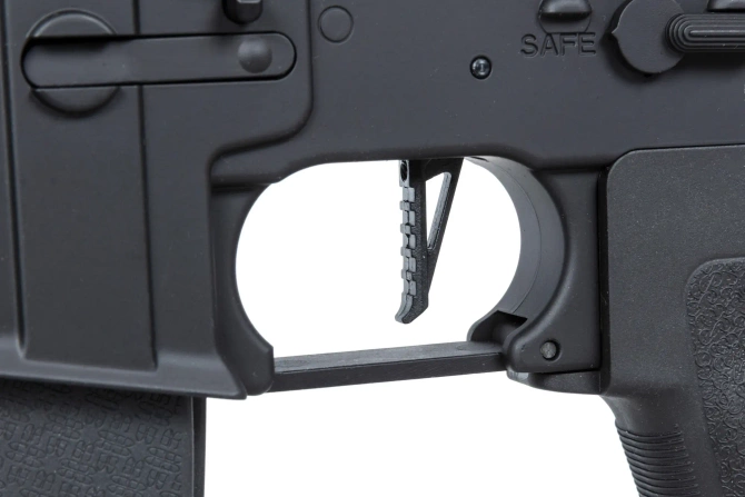 Specna Arms RRA SA-E24 HAL ETU™ airsoft Carbine Black with orange discharge device