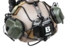 NVG battery cover for Wosport Bridge type helmet Lightweight Multicam Black