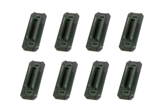 Set of coverings for M-LOK type 2 rails Olive