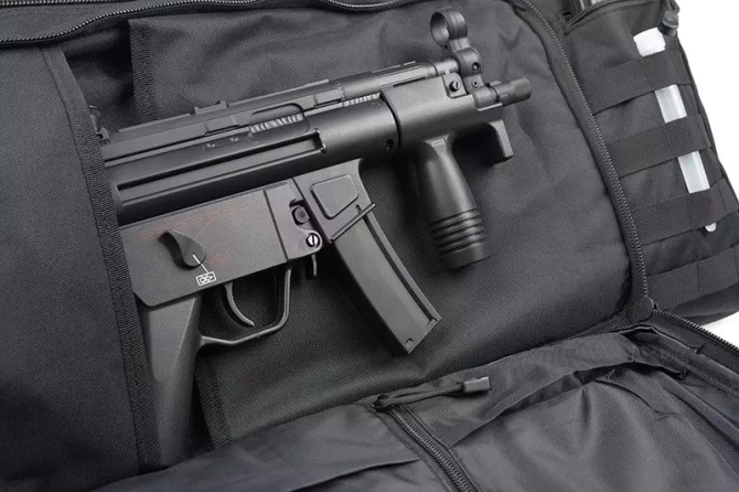 Podwójny pokrowiec na broń 90cm - oliwkowy