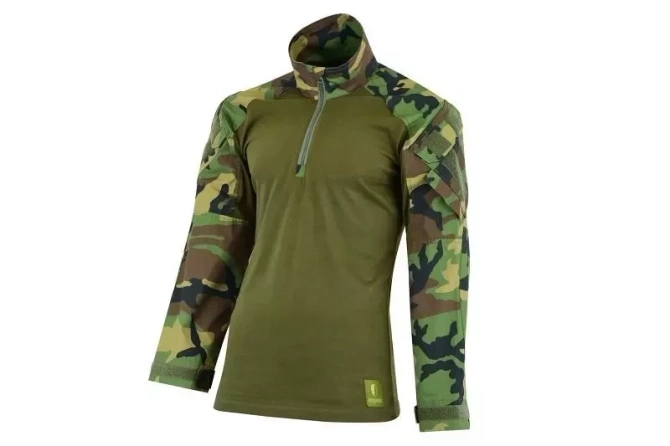 Bluza Hybrid Tactical Combat Shirt - woodland