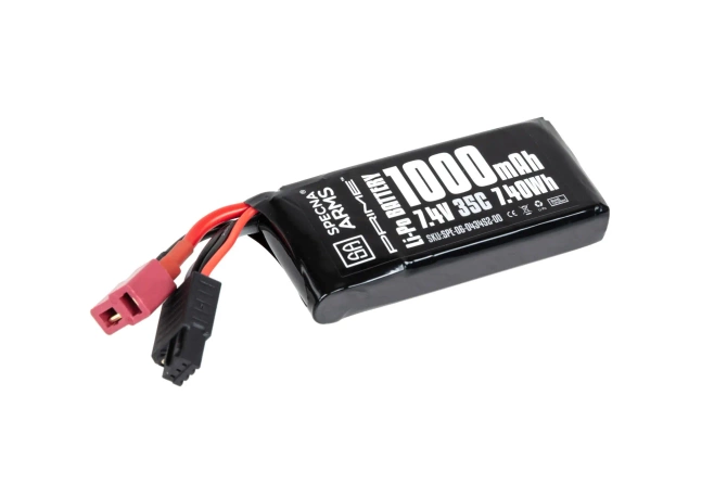 Akumulator Li-Po Specna Arms x Gens Ace 1000 mAh 35C PEQ 7.4V T-Deans G-Tech