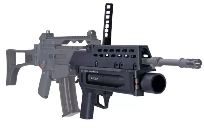 Grenade launcher for GF36 / Black