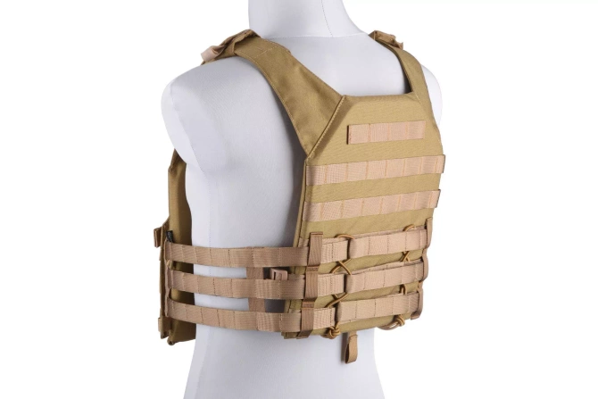 Kamizelka taktyczna Rush Plate Carrier - tan