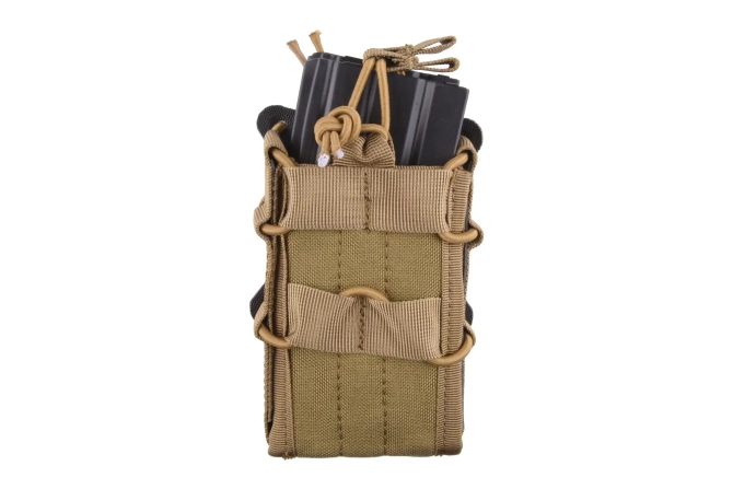 Double Universal Open II Magazine Pouch - Tan