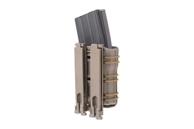 Open V (MOLLE) 5.56 Magazine Pouch - Tan