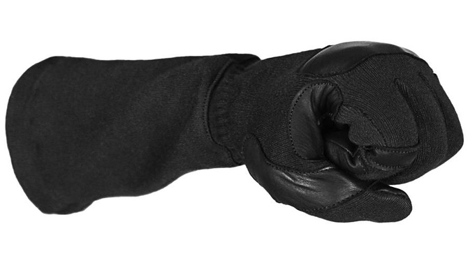 Rekawice taktyczne TM Tactical snajperskie długie glv_01_blk