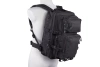 Laser-Cut medium patrol backpack - black