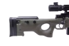 4402D  sniper rifle replica (with scope and bipod) - olive