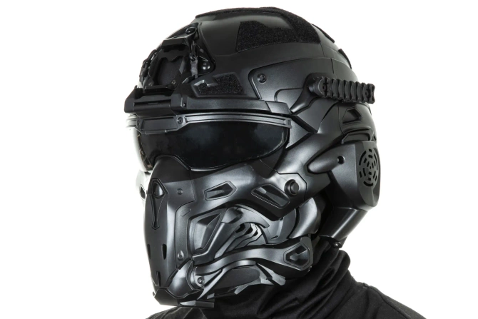 Hełm Wosport W Ronin Assault Helmet Czarny