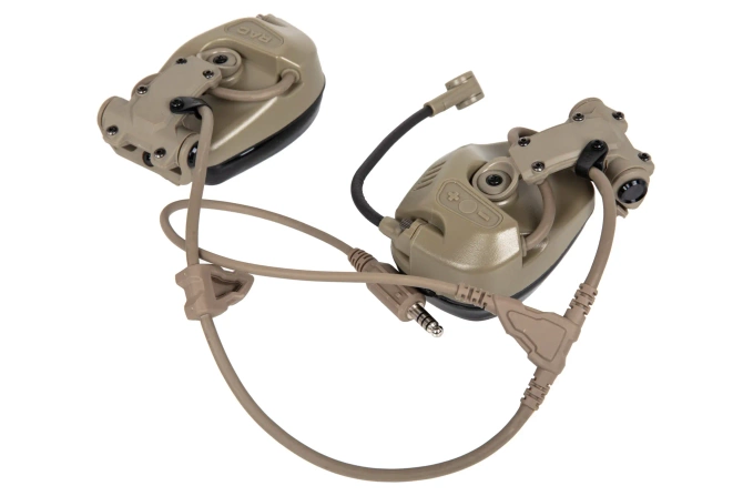 Tac-Sky headset WYS0115 with helmet mount Flat Dark Earth