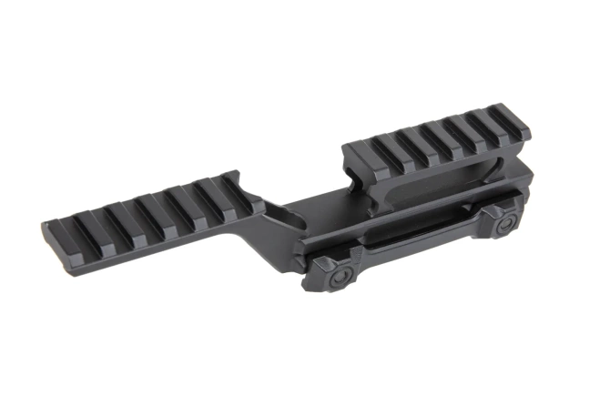 Średni montaż RIS Wosport pod kolimatory i urządzenia typu PEQ/NGAL Czarny