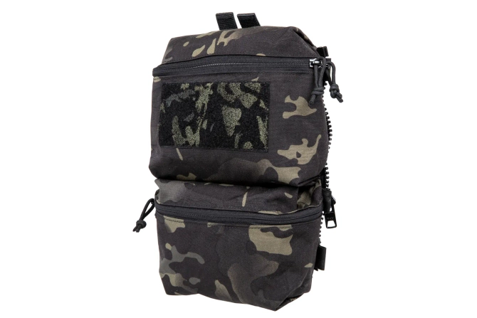 Panel tylny z systemem MOLLE do kamizelki taktycznej V5 PC Wosport MultiCam Black
