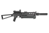 PP-19 Bizon-2 sub-machinegun replica with sound suppressor and red-dot sight