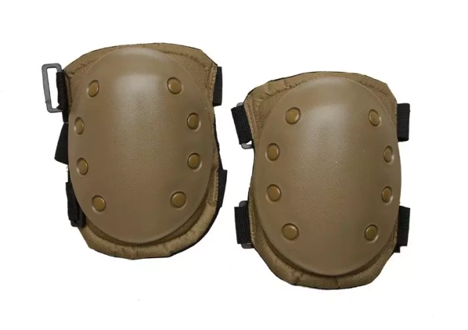 Set of knee protection pads - sand