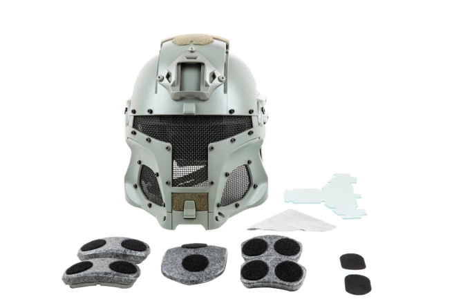 Warrior helmet replica - grey