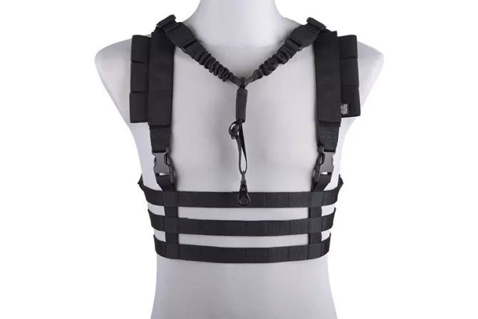 Dynamic Chest Rig Tactical Vest - Black