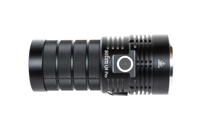Sofirn Q8 Pro torch with batteries Black