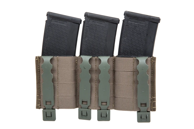 Wosport Ranger Green triple rifle magazine pouch