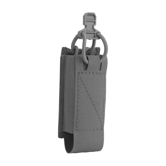 Wosport flexible magazine pouch for MG-123 pistol magazine Grey